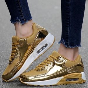 1x Worn Gold Sneakers